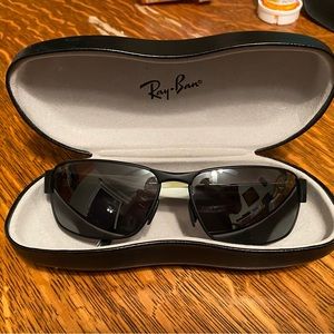 Maui Jim Black Coral MJ 249-2M Rectangle Black Sunglasses Neutral Gray Lenses